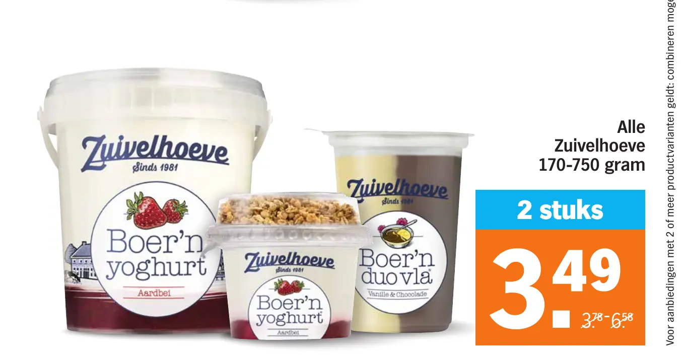 Alle Zuivelhoeve 170-750 gram