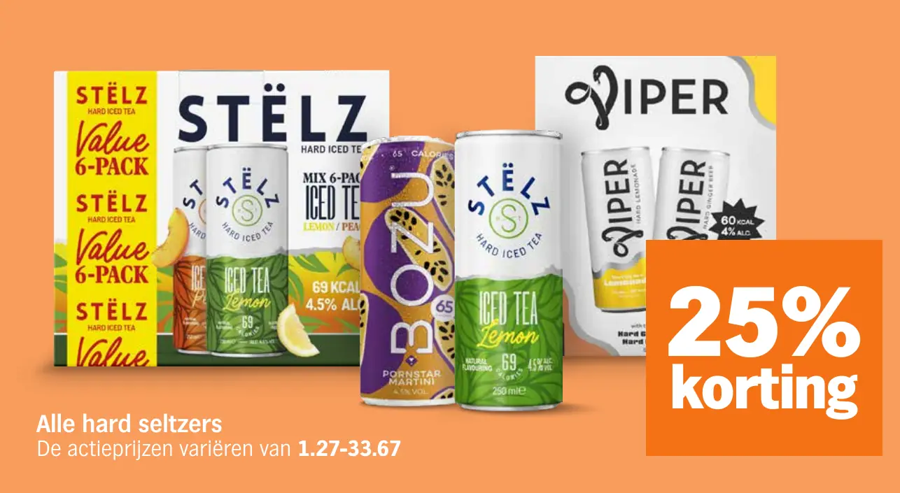 Alle hard seltzers