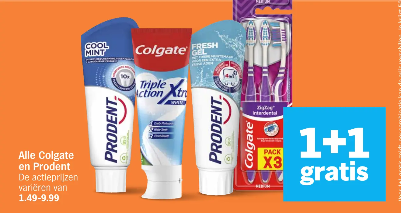 Alle Colgate en Prodent