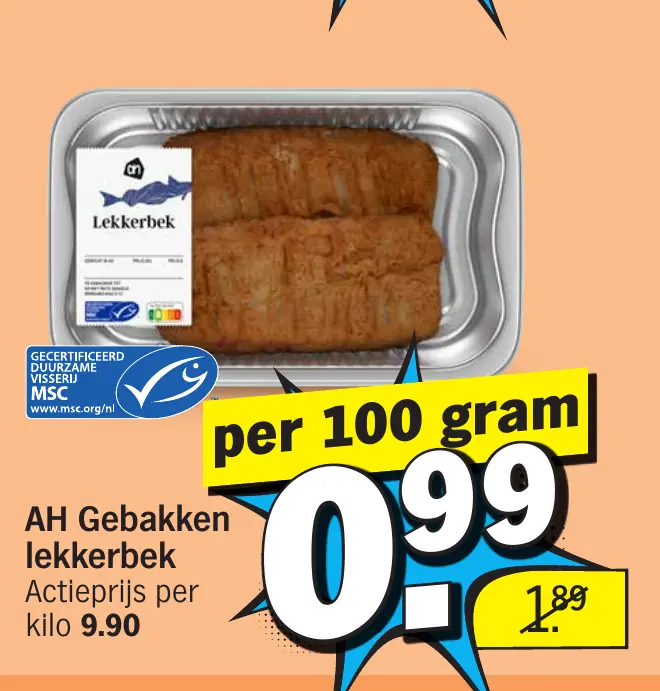 AH Gebakken lekkerbek