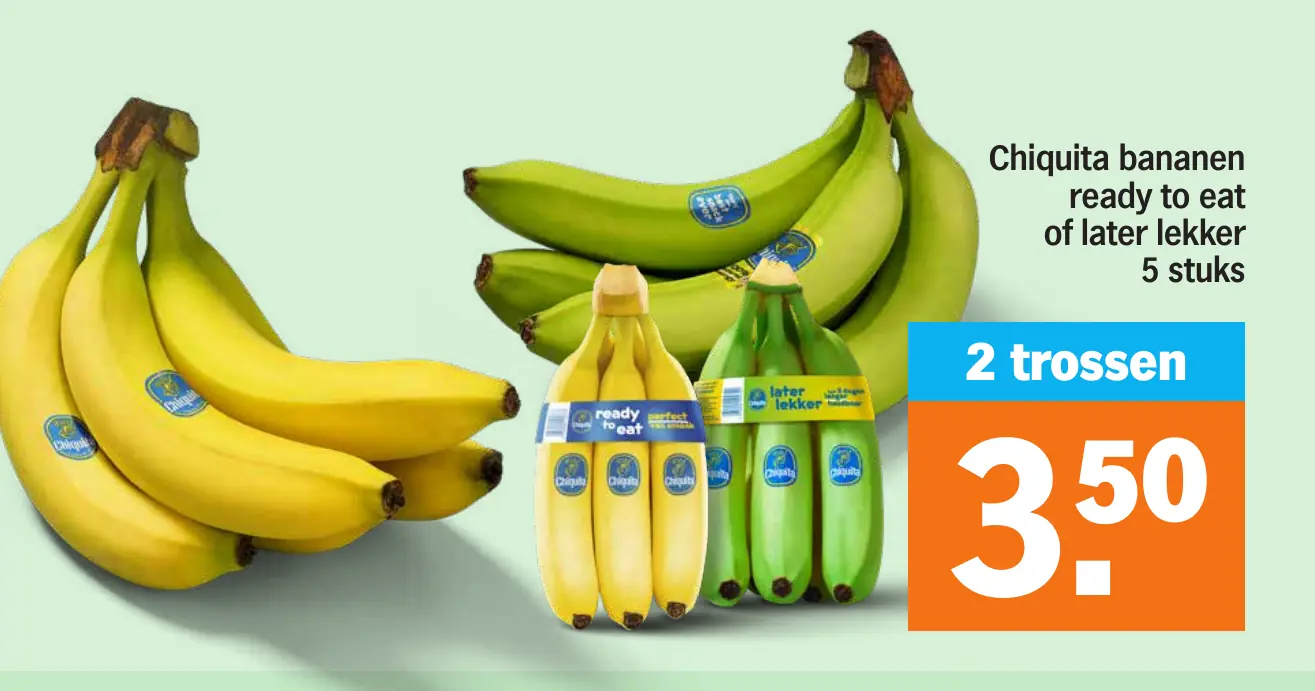 Chiquita ready to eat en later lekker 5 stuks