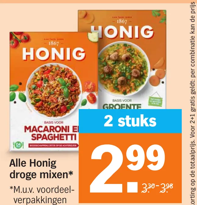 Alle Honig droge mixen