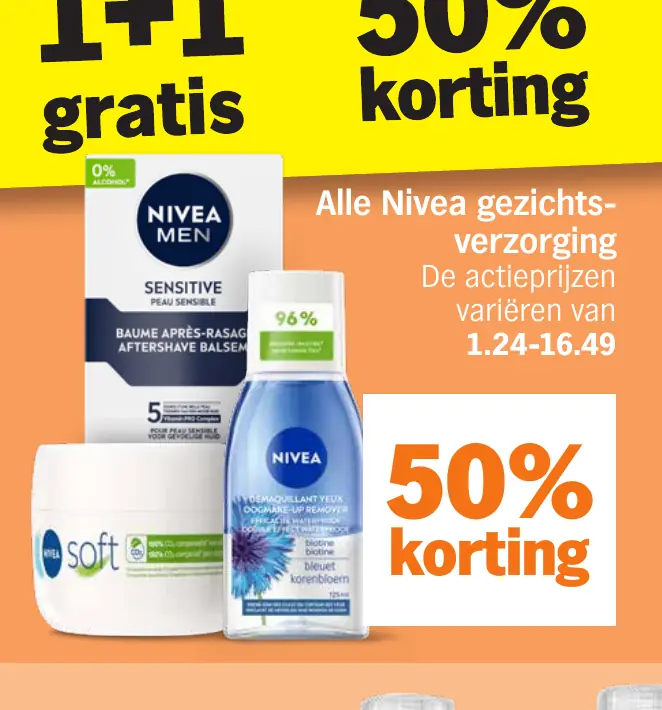Alle Nivea gezichtsverzorging