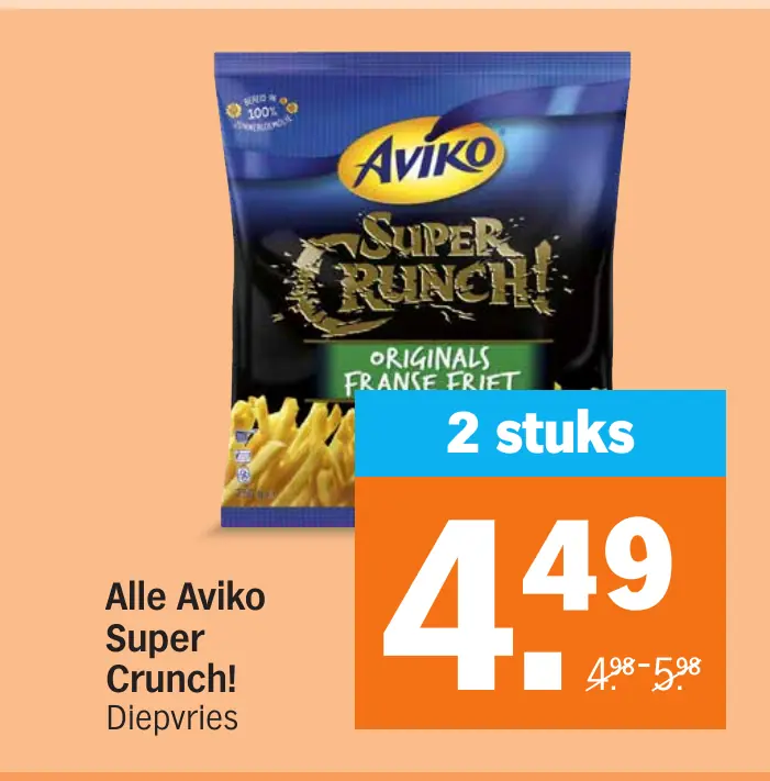 Alle Aviko Super Crunch!