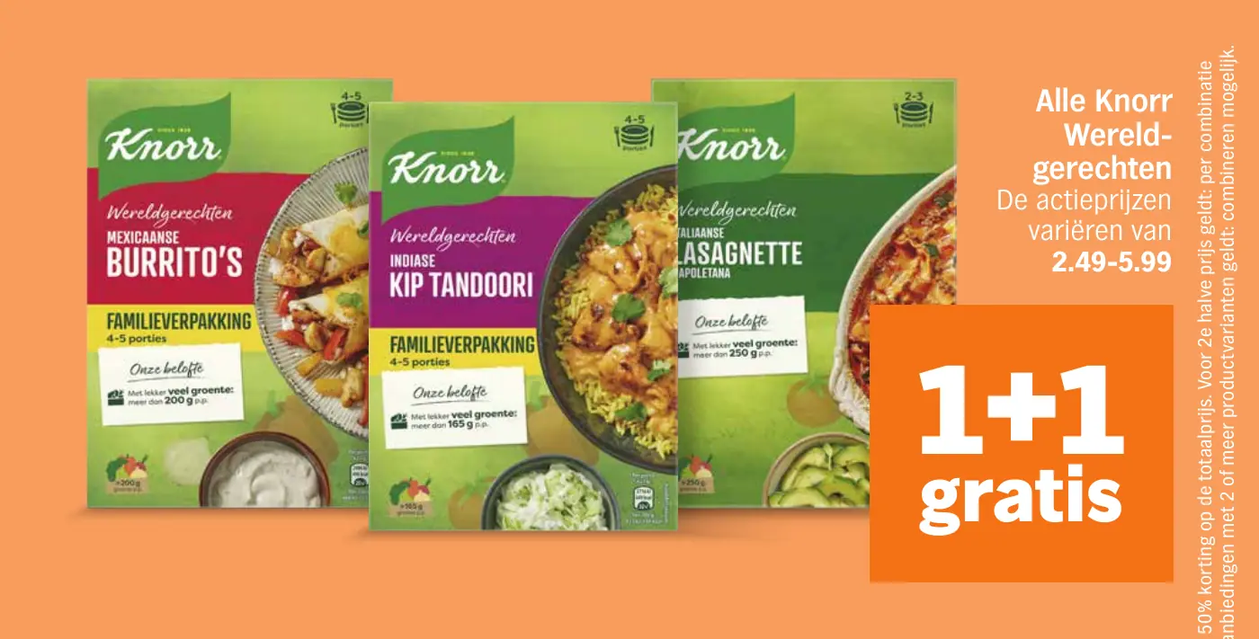 Alle Knorr Wereldgerechten