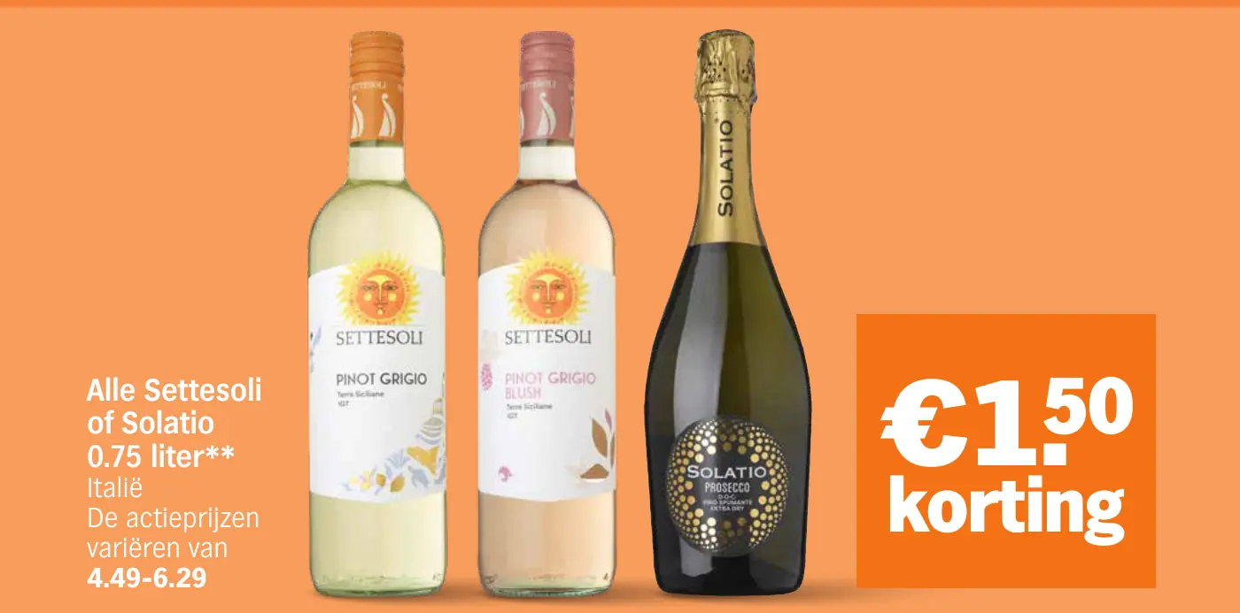 Alle Settesoli of Solatio 0.75 liter