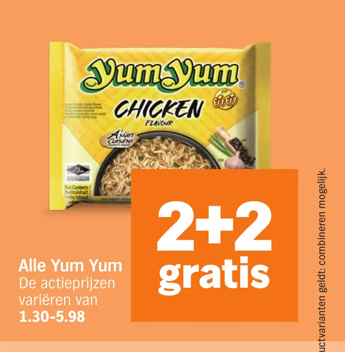 Alle Yum Yum — 2+2 gratis