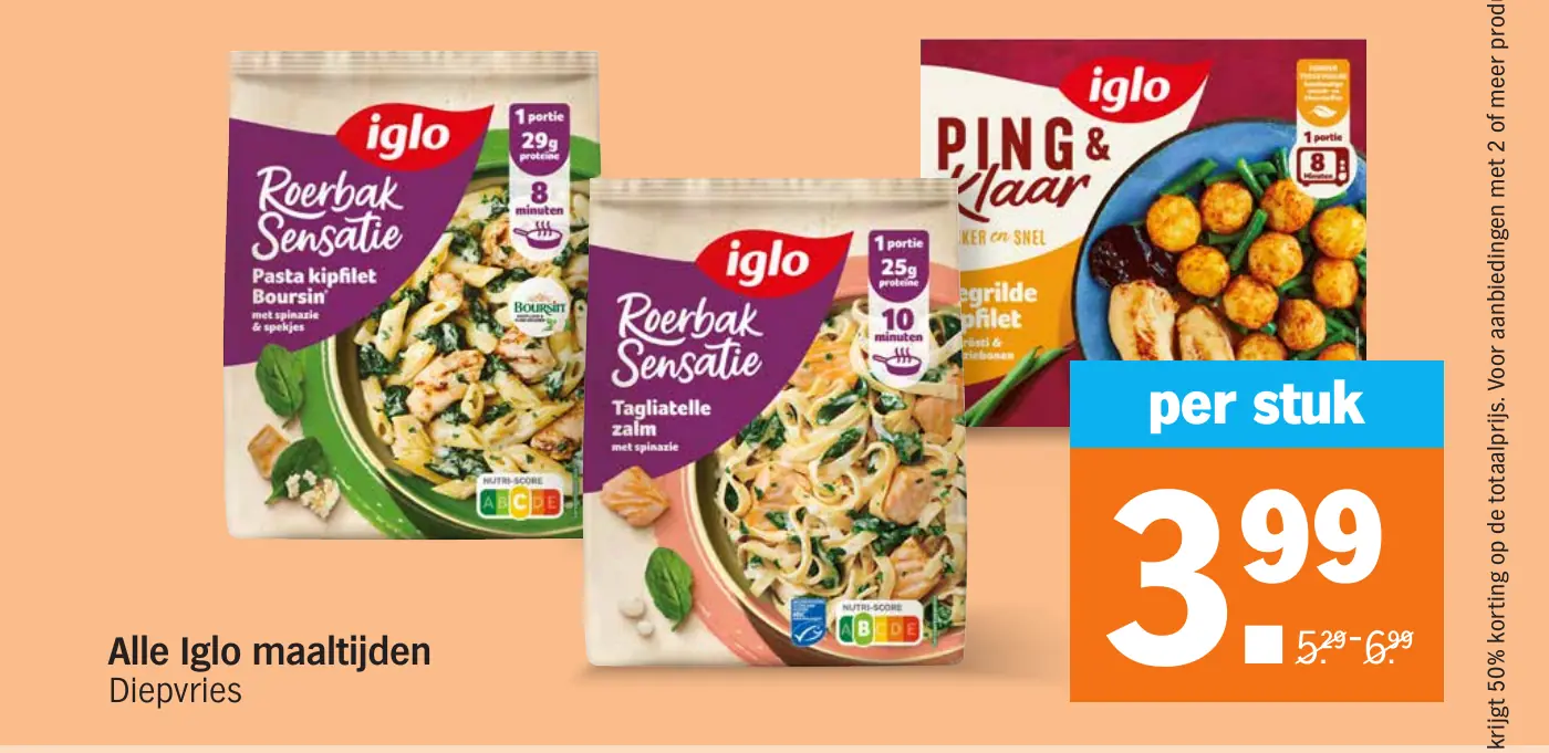 Alle Iglo maaltijden