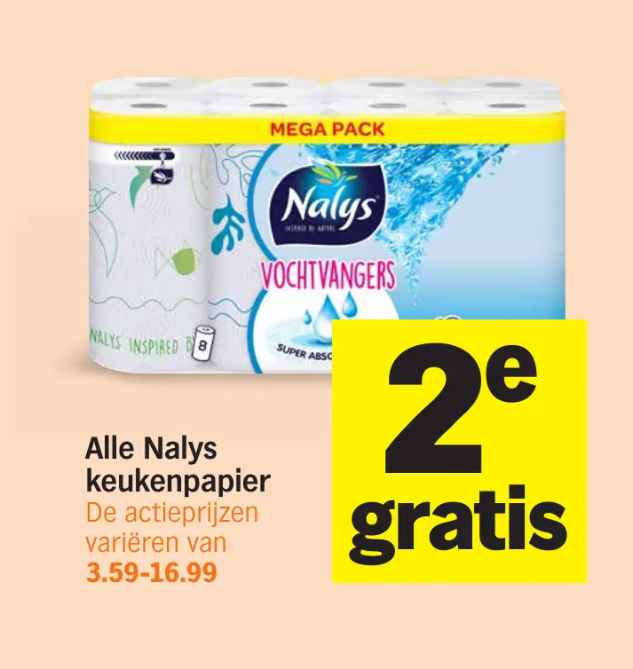 Alle Nalys keukenpapier
