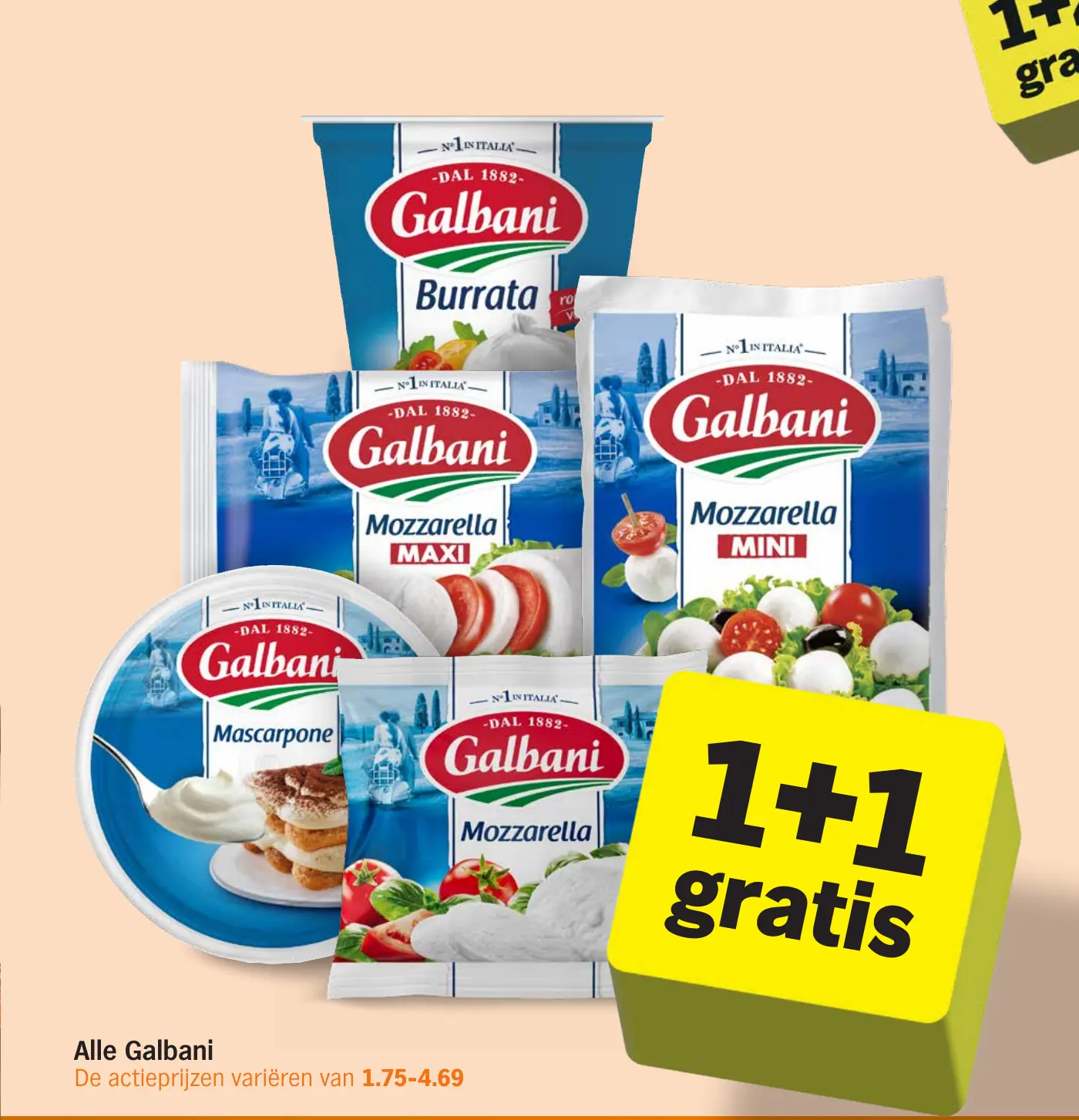 Alle Galbani — 1+1 gratis