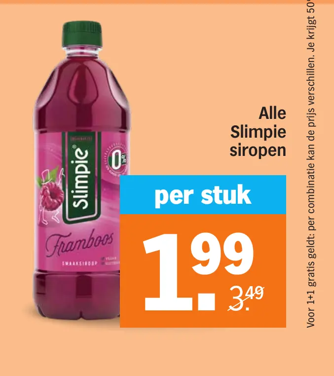 Alle Slimpie siropen