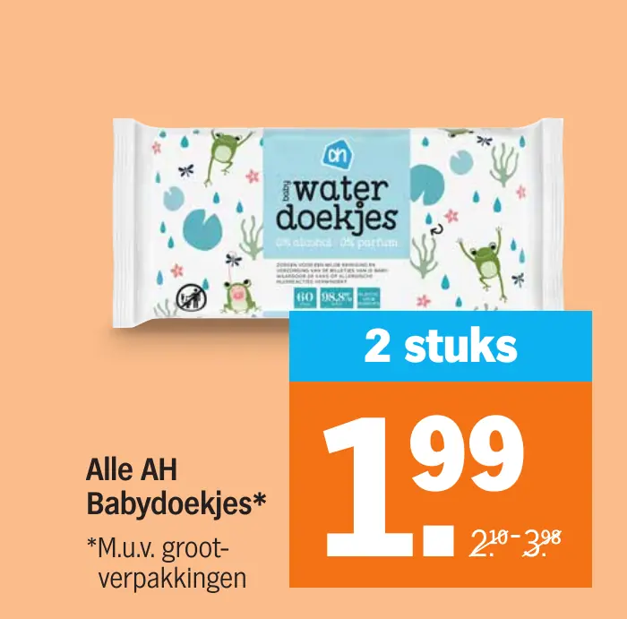 Alle AH Babydoekjes