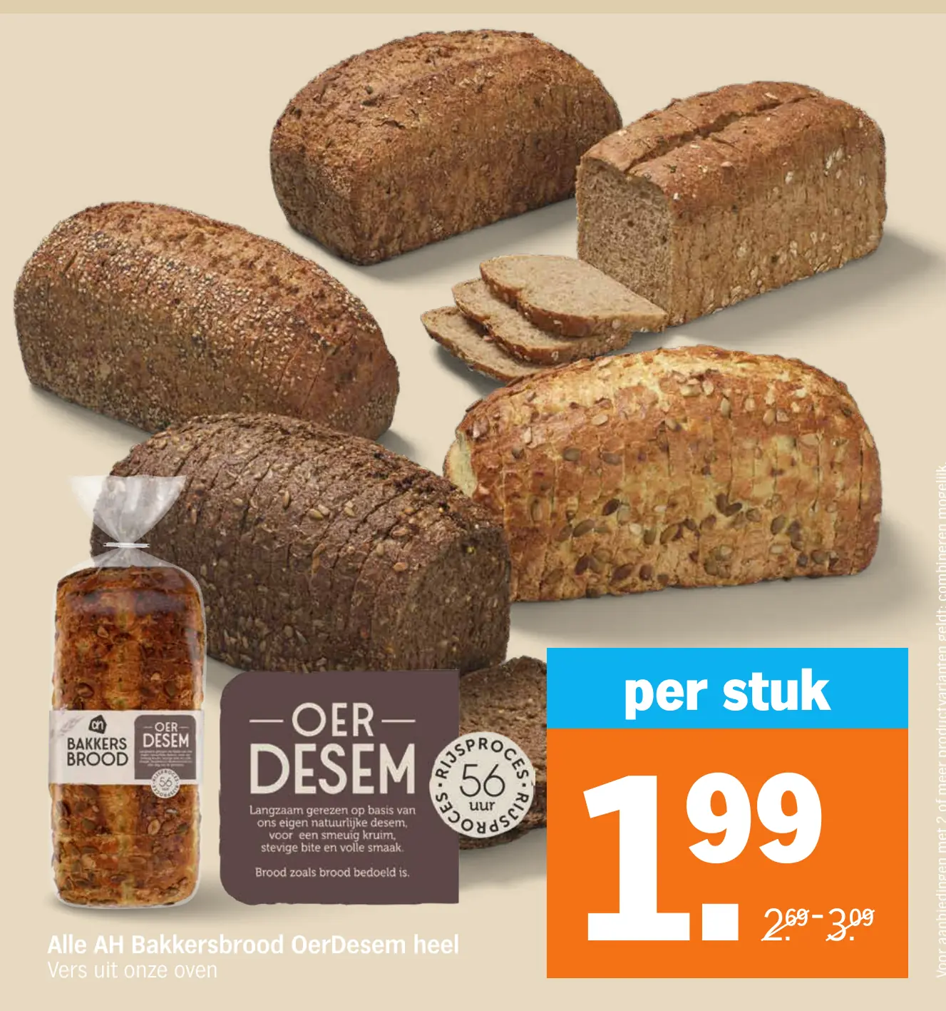 Alle AH Bakkersbrood OerDesem heel