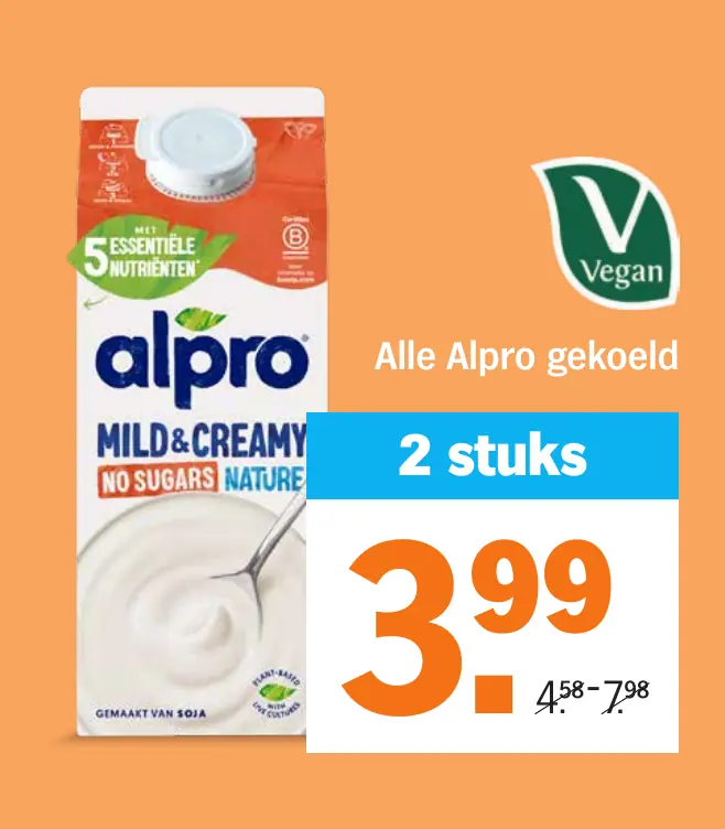 Alle Alpro gekoeld