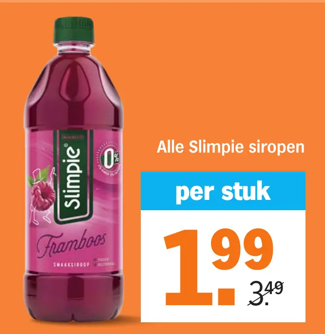 Alle Slimpie siropen