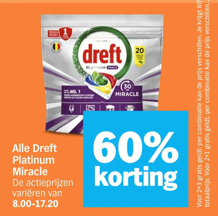 Alle Dreft Platinum Miracle