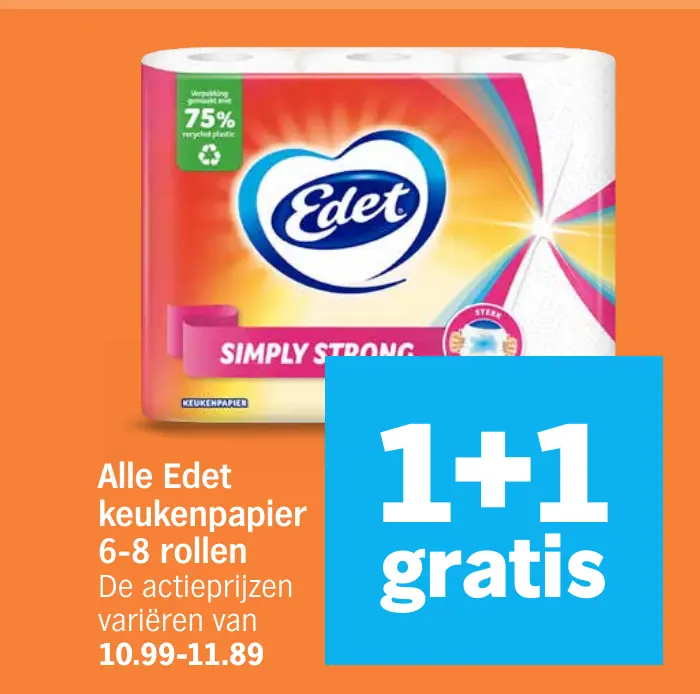 Alle Edet keukenpapier 6-8 rollen