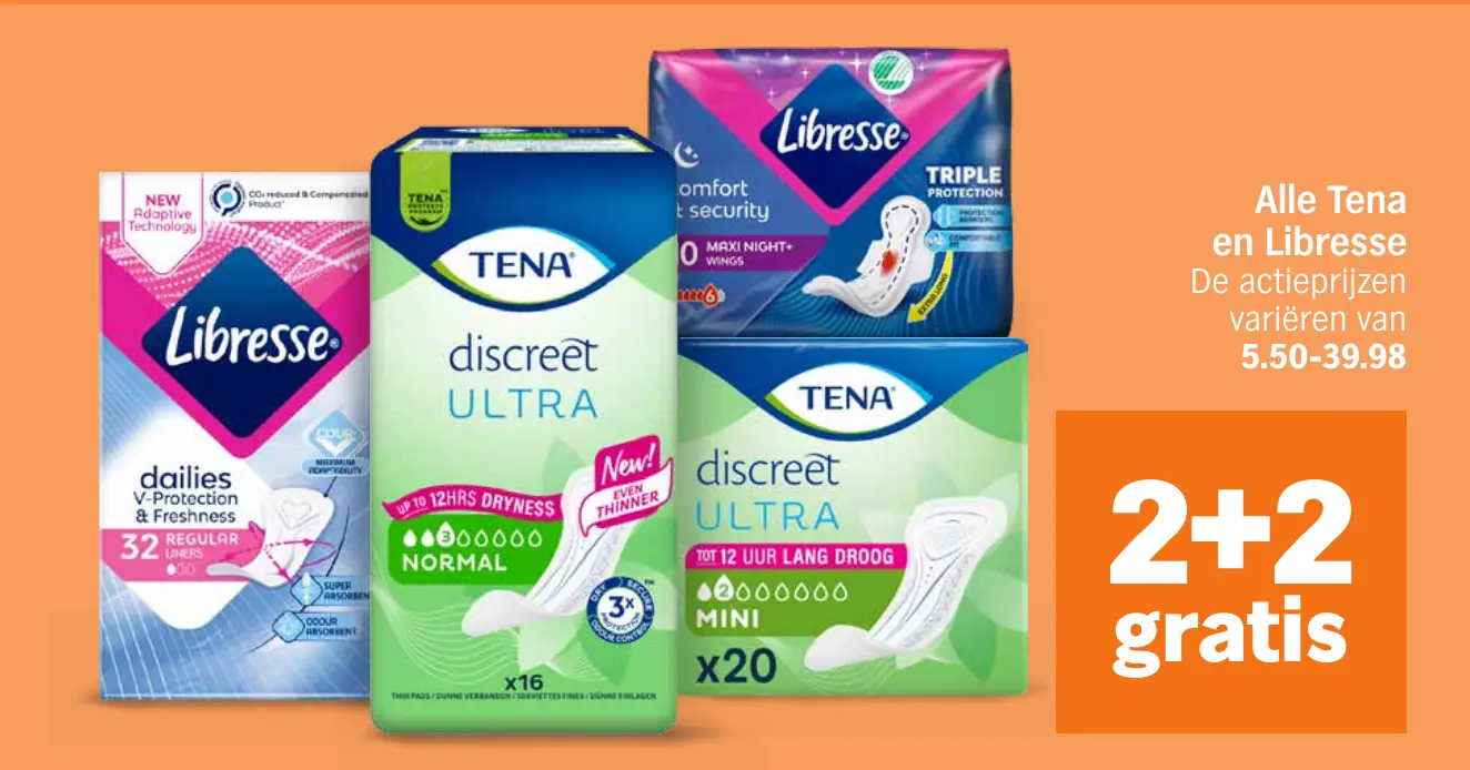 Alle Tena en Libresse