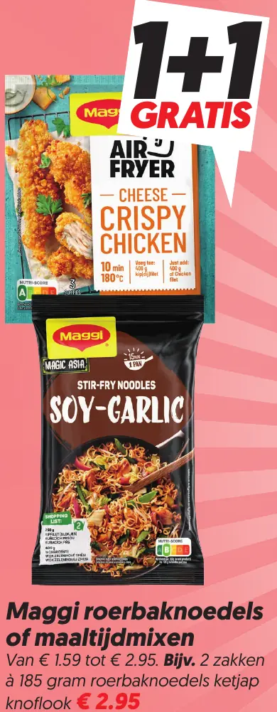 Maggi Roerbaknoedels of Maaltijdmixen