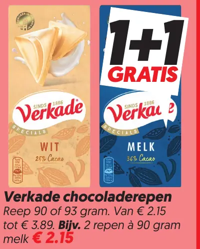 Verkade Chocoladerepen