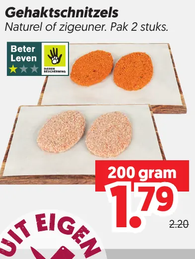 Gehaktschnitzels