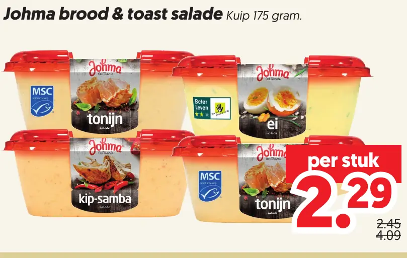 Johma Brood & Toast Salade