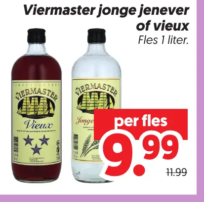 Viermaster Jonge Jenever of Vieux