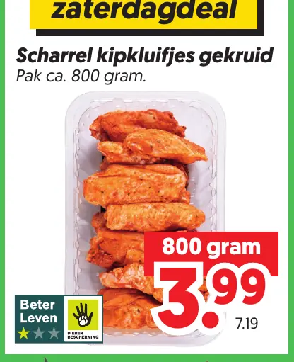 Scharrel Kipkluifjes Gekruid