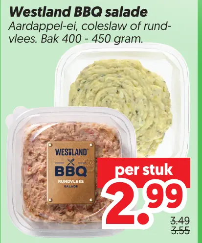 Westland Bbq  Salade