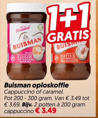 Buisman oploskoffie