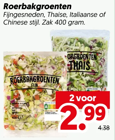 Roerbakgroenten