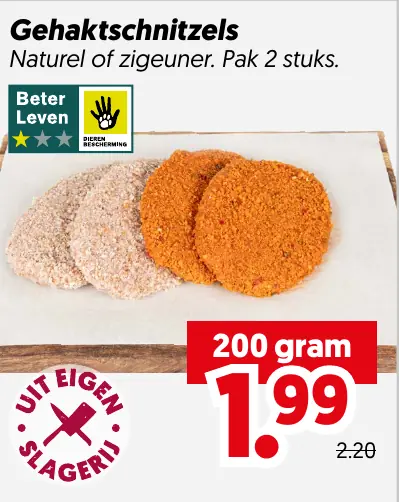 Gehaktschnitzels