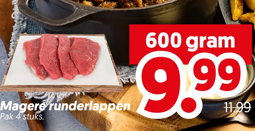 Magere runderlappen