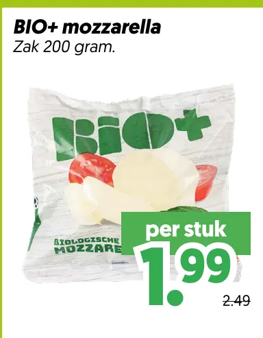 Bio mozzarella