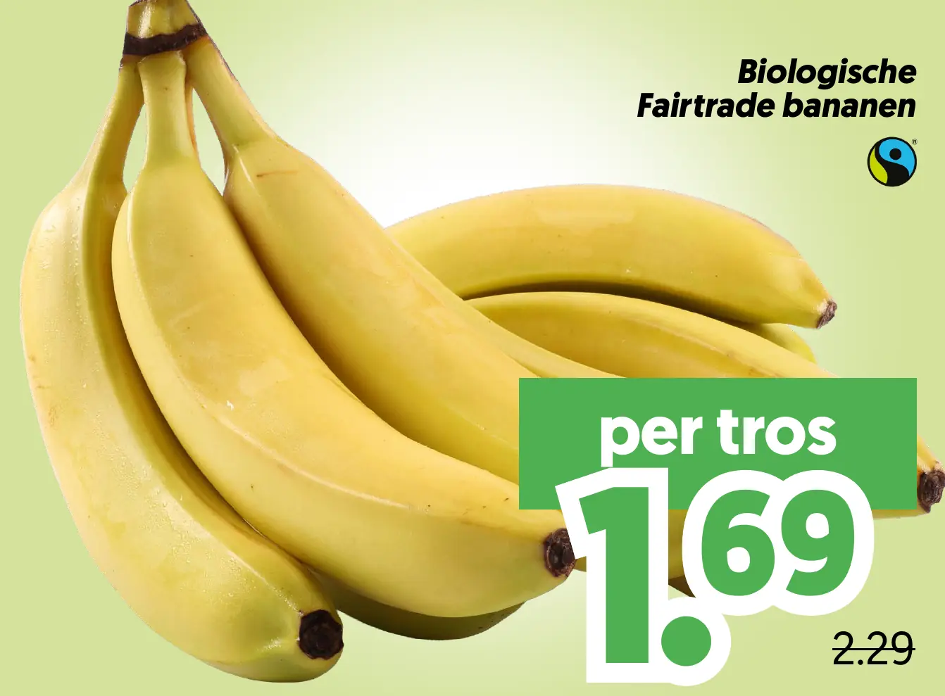 Bio fairtrade bananen