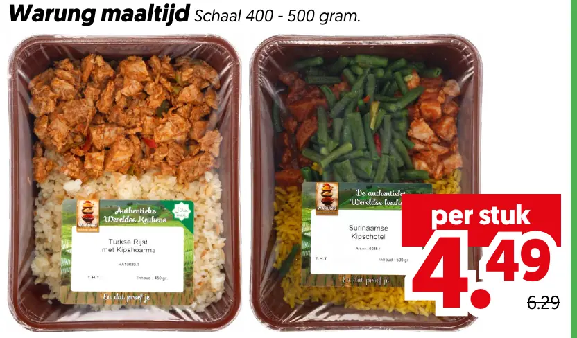 Warung maaltijd
