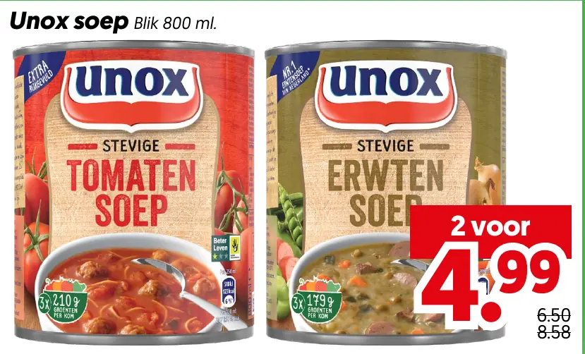 Unox soep
