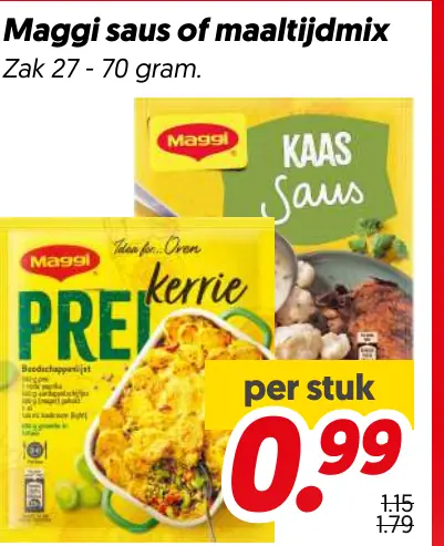 Maggi saus of maaltijdmix
