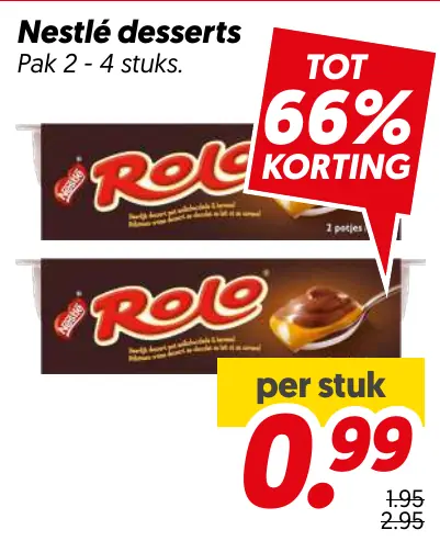 Nestlé desserts