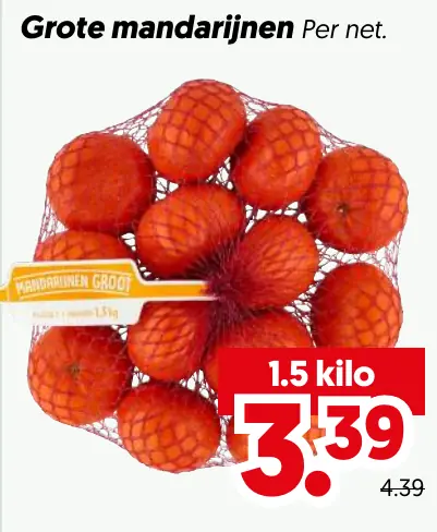 Grote mandarijnen