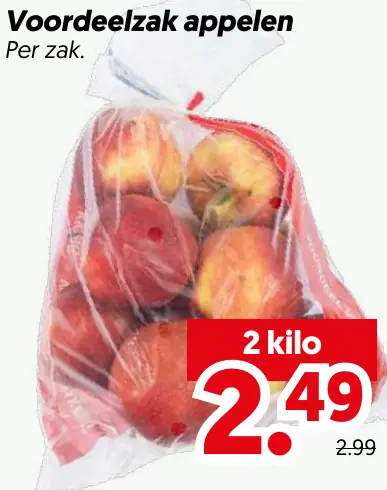 Voordeelzak appelen