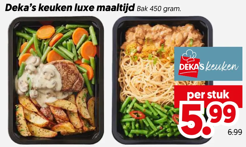 Deka s keuken luxe maaltijd