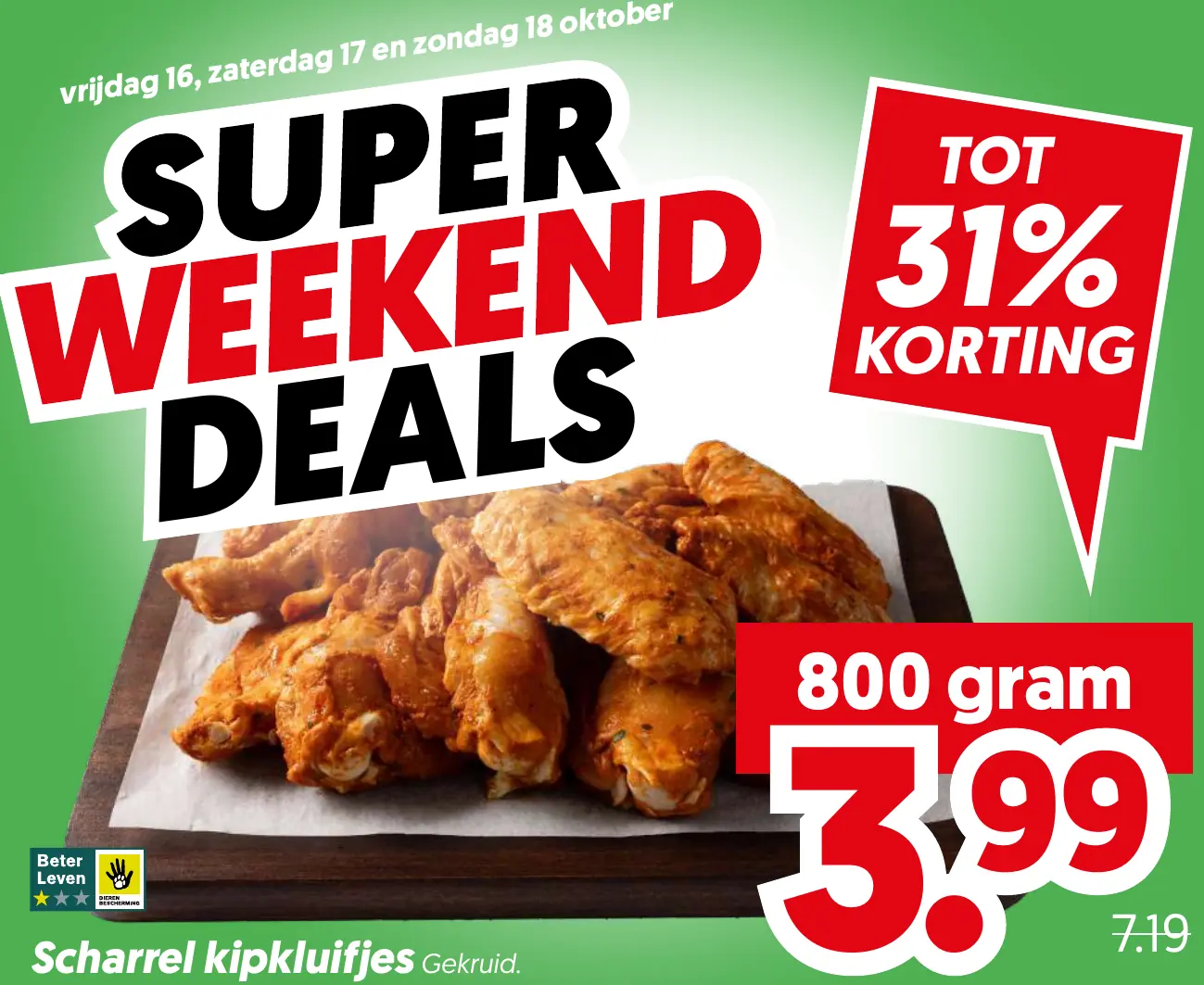 Scharrel kipkluifjes