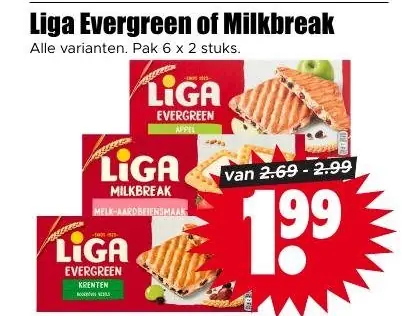 Liga Evergreen of Milkbreak