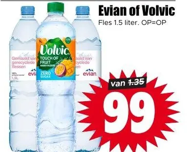 Evian of Volvic