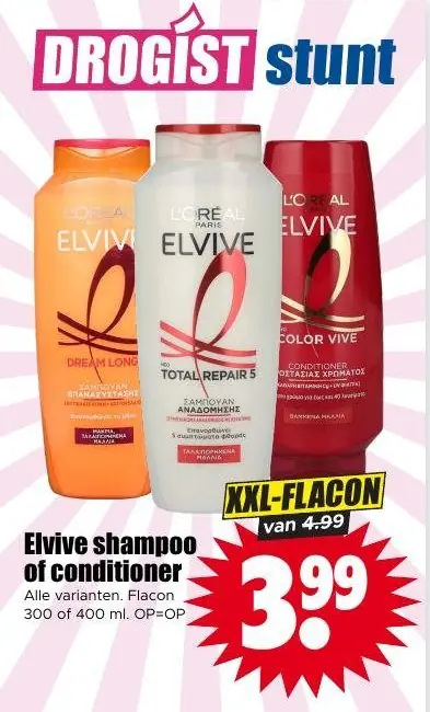 Elvive Shampoo of Conditioner