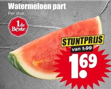 Watermeloen part