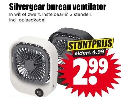 Silver bureau ventilator
