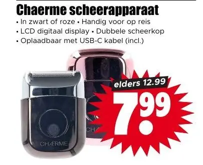 Chaerme scheerapparaat