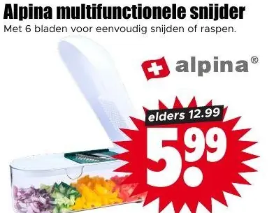 Alpina multifunctionele snijder